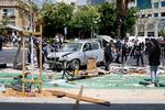 Omkring 100 er såret, efter bil kørte ind i en folkemængde i det nordlige Tel Aviv. Foto: Amir Cohen/Ritzau Scanpix