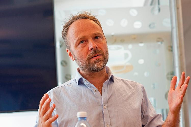 Asger Juhl kom til Ekstra Bladet fra ’Den Uafhængige’, som han var med til at stifte, i oktober sidste år. Foto: Jan Sommer