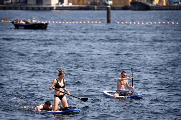 Sidste år var de populære boards involveret i halvdelen af de livreddende aktioner ved havet ifølge Trygfonden.  Foto: Jens Dresling