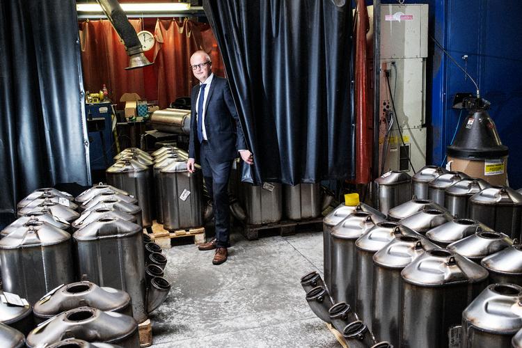 Topchef i virksomheden Dinex, Torben Staal Dinesen, har ikke yderligere kommentarer til regnskabet, hvor det fremgår, at Dinex vælger at blive i Rusland. Foto: Casper Dalhoff