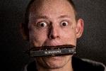 Mathias Heise, der her ses på et arkivfoto fra sit øvelokale, spillede fredag en forrygende koncert på Nørrebro med Mathias Heise Special Group og guitaristen Pelle von Bülow. Foto: Finn Frandsen