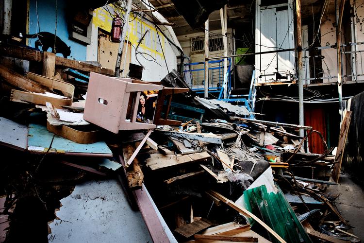 I februar blev en ferieby uden for Odesa hærget af endnu et blandt hundredvis af klyngebombeangreb gennem krigen. Nu kritiserer flere organisationer USA's donation af våbnet til Ukraine. Foto: Martin Lehmann