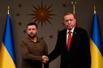 Forud for Nato-topmødet næste uge udtrykte tyrkiske præsident Erdogan til tydelige støtte til ukrainsk optagelse i forsvarsalliancen. Det er væsentligt, vurderer ekspert. Foto: Ozan Kose/Ritzau Scanpix