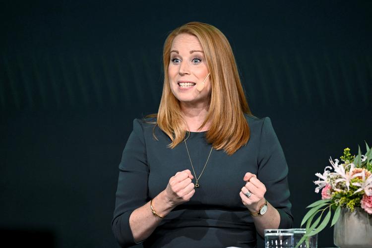 Den tidligere svenske partileder Annie Lööf bliver kritiseret for at vide for lidt om kultur, efter at hun var med i programmet 'Sommar i P1'. Foto: Tt News Agency/Ritzau Scanpix