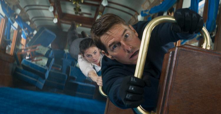 Anden del af det nye 'Mission: Impossible'-kapitel kan risikere at blive forsinket af Hollywood-strejken. Foto: /United International Pictures
