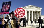 Indskrænkning af retten til abort kommer, efter et flertal af konservative dommere i USA’s højesteret sidste år afskaffede den føderale ret til abort.  Foto: /ZUMA Press