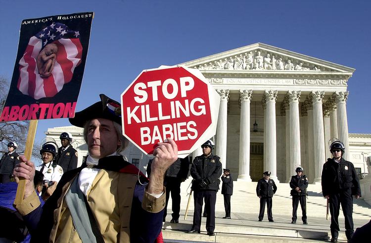Indskrænkning af retten til abort kommer, efter et flertal af konservative dommere i USA’s højesteret sidste år afskaffede den føderale ret til abort.  Foto: /ZUMA Press