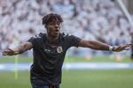Tyske Yann Aurel Bisseck nåede seks mål i 68 kampe for Aarhus-klubben. Foto: Christian Falck Wolff