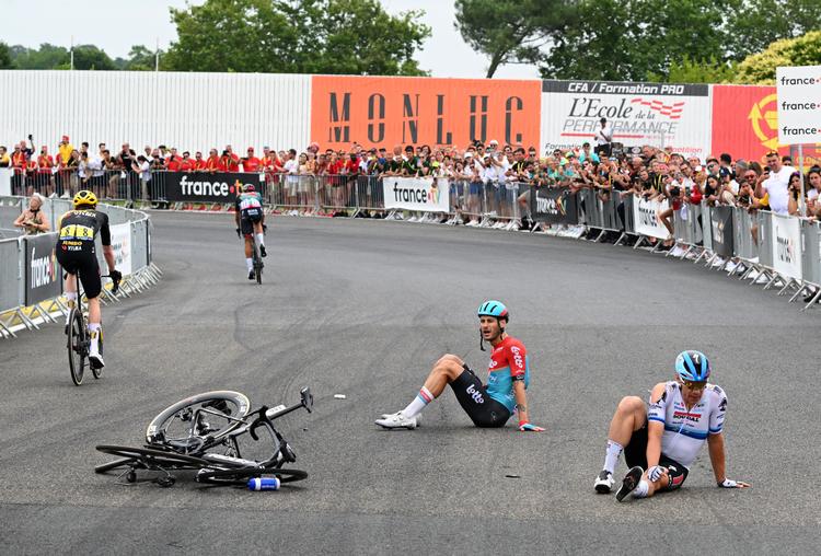 Fabio Jakobsen forlod sit sidste Tour de France for Soudal Quick-Step længe før løbets afslutning og uden nogen succes. Foto: Franck Faugere/Ritzau Scanpix