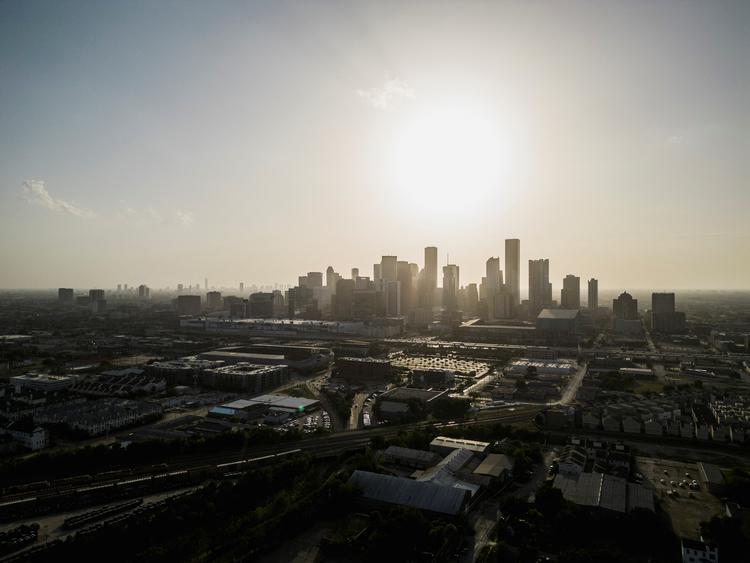 Meteorologer forventer temperaturer i Houston på over 37,8 grader hver dag mellem 17. og 21 juli. Foto: Go Nakamura/Ritzau Scanpix