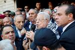 Mahmoud Abbas, palæstinensisk præsident, måtte have en sikkerheds-styrke på 1000 soldater til at beskytte sig ved et besøg i Jenin eller Israels militære operation.
 Foto: Raneen Sawafta/Ritzau Scanpix