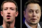 Threads, Mark Zuckerbergs nye sociale medie og Twitter-konkurrent, har på rekordtid fået over 100 millioner brugere. Elon Musks Twitter har omkring 200 millioner brugere.  Arkivfoto Manu Fernandez og Stephan Savoia/AP