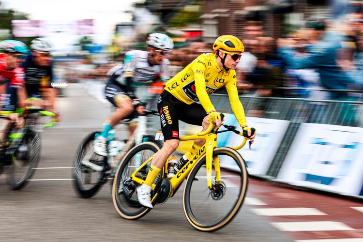 Jonas Vingegaard kører for det hollandske hold Jumbo-Visma. Foto: Vincent Jannink/Ritzau Scanpix