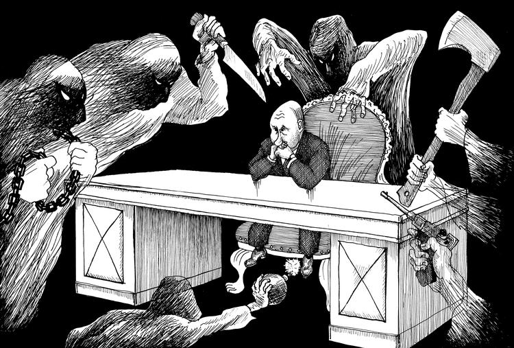Dagens tegning 27. juli.
 Tegning Anne-marie Steen Petersen