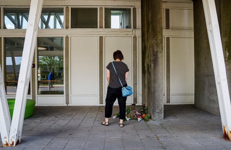 Psykiatrisk Center Glostrup på Brøndbyøstervej i Brøndby lørdag den 23. juli 2023. Tre ansatte på Psykiatrisk Center Glostrup blev knivstukket fredag. En 66-årig psykiatr døde. En 41-årig mand er anholdt og har erkendt drab. (Foto: Liselotte Sabroe/Ritzau Scanpix)   Foto: Liselotte Sabroe/Ritzau Scanpix