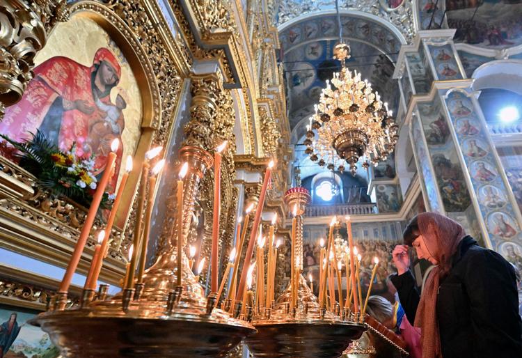 Den ukrainskortodokse kirke brød med Rusland i 2019 i protest mod annekteringen af halvøen Krim. Foto: Sergei Supinsky/Ritzau Scanpix