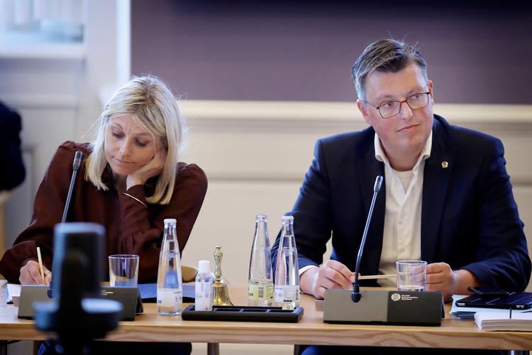 Kasper Roug beskylder partifællen Anders Kronborg for at skabe konflikt, når han antyder at partiets politiske ordfører vil tage et opgør med den universelle velfærdsmodel. Foto: Jens Dresling