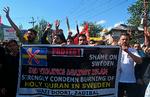 Rusland forsøger at puste til splittelsen mellem vestlige og muslimske lande i forbindelse med koranafbrændinger i Danmark og Sverige, mener dansk FN-ambassadør. Foto: Tauseef Mustafa/Ritzau Scanpix