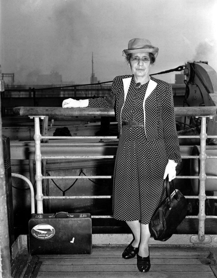Selv om atomfysiker Lise Meitner i dag anses som en af mellemkrigstidens mest betydningsfulde fysikere, så bliver hun ikke nævnt med et ord i den prisvindende filminstruktør Christopher Nolans nye film ’Oppenheimer’. Det møder kritk fra en dansk fysiker. Foto: /Ritzau Scanpix