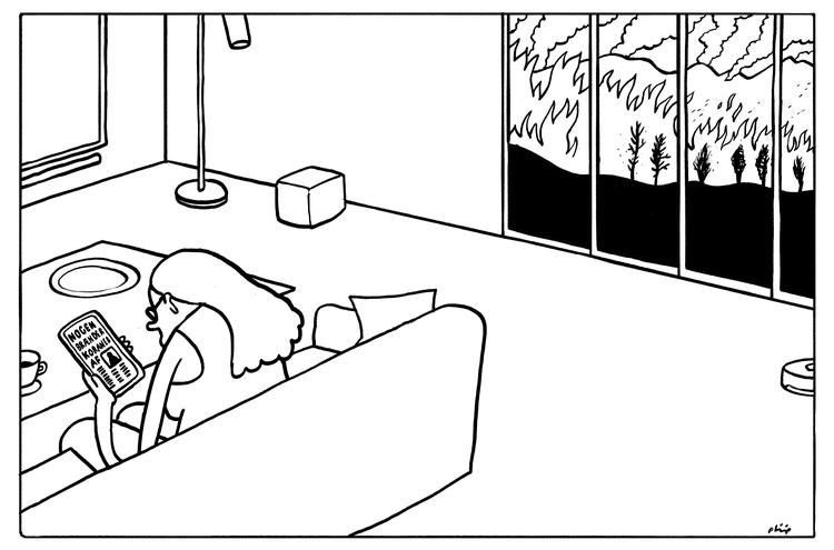 Dagens tegning Philip Ytournel