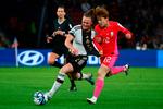 Tysklands stjerner er færdige ved VM i fodbold. Det står klart, efter de torsdag spillede 1-1 med Sydkorea. Foto: Patrick Hamilton/Ritzau Scanpix