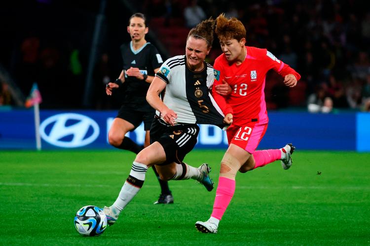 Tysklands stjerner er færdige ved VM i fodbold. Det står klart, efter de torsdag spillede 1-1 med Sydkorea. Foto: Patrick Hamilton/Ritzau Scanpix