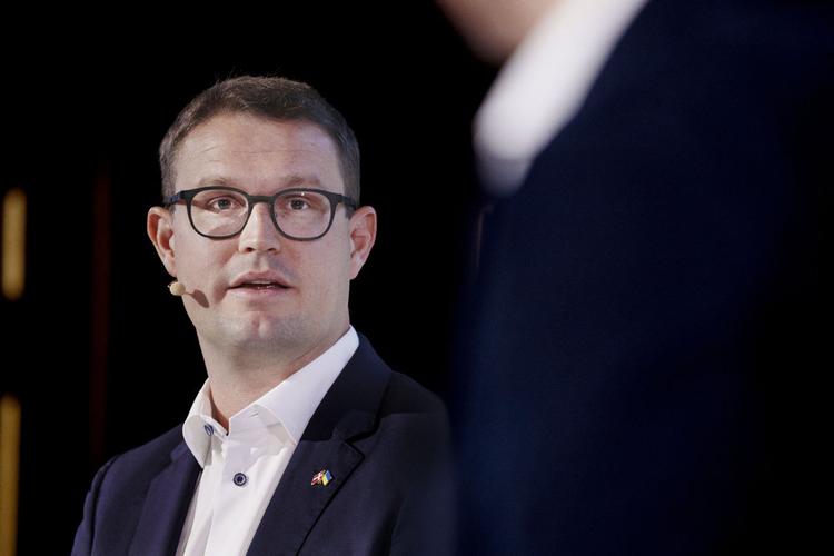 Socialdemokratiets politiske ordfører, Christian Rabjerg Madsen, ærgrer sig over, at hans forslag om privat opsparing til ældreplejen har domineret debatten. (Arkivfoto). - Foto: Liselotte Sabroe/Ritzau Scanpix
 