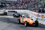Det årlige racerløb Copenhagen Historic Grand Prix afholdes på Bellahøj i København i smørhullet mellem Nordvest, Brønshøj og Vanløse. Foto: Mads Nissen