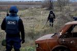Den ukrainske modoffensiv går trægt, blandt andet fordi russerne har strøet masser af miner ud langs fronten, som først skal fjernes.  Arkivfoto Murad Sezer