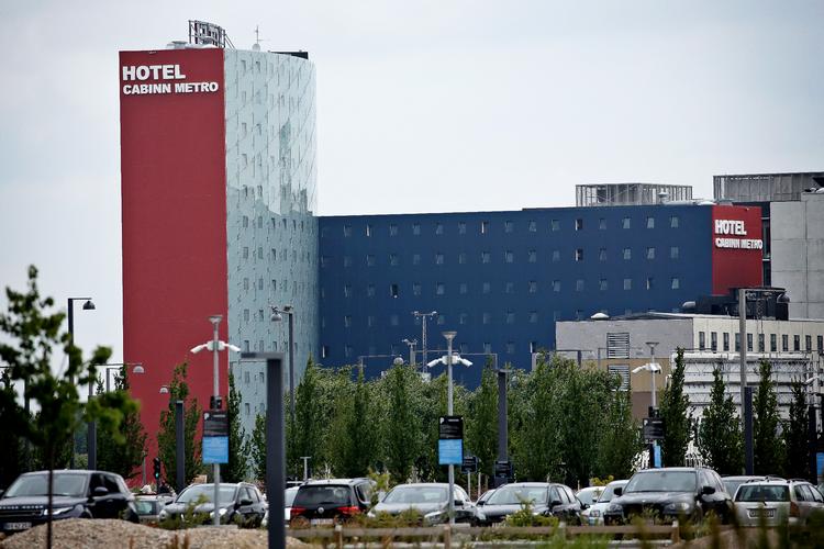 Det var på et Cabinn-hotel i Sydhavnen, at den 30-årige mand angiveligt befølte sovende hotelgæster. På billedet er det et søsterhotel i Ørestaden. Arkivfoto Jens Dresling