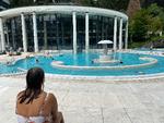I det romerske bad Caracalla Therme kan du lade dig marinere i 28-38 grader varmt vand. Foto: Marita Hoydal
