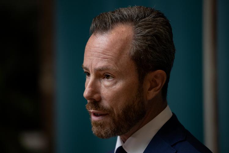 Venstre holder sommergruppemøde efter formand Jakob Ellemann-Jensens tilbagevenden efter seks måneders sygemelding.  Foto: Finn Frandsen