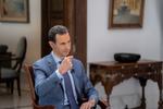 Bashar al-Assad, Syriens magthaver, bliver interviewet af Sky News Arabia i august. Foto: Syrian Presidency/Ritzau Scanpix
