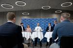 Venstre holder sommergruppemøde med Jakob Ellemann-Jensen på Himmerland Golf. Fra venstre Morten Dahlin, Stephanie Lose, Jakob Ellemann-Jensen, Troels Lund Poulsen og Lars Christian Lilleholt. Foto: Thomas Borberg