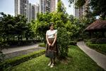 Guo Miaomiao udnyttede de lavere boligpriser og renter til at købe sig en lejlighed i Guangzhou i det sydlige Kina. Hun er en blandt et stigende antal ugifte kvinder i Kina, der køber deres egen bolig. (Qilai Shen/The New York Times) Foto: Qilai Shen/Ritzau Scanpix