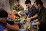 Over 100.000 ukrainske soldater er ifølge anonyme amerikanske embedsmand blevet såret i krigens første 18 måneder. Foto: Mads Nissen/POLITIKEN