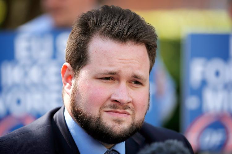 Anders Vistisen, Dansk Folkepartis medlem af Europa-Parlamentet inviterer udenrigsordførere til Taiwan.  Foto: Jens Dresling