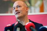Der var vigtigt nyt fra Enhedslistens politiske ordfører, lød det i presseindkaldelsen. Få timer senere trådte Pelle Dragsted frem som partiets nye frontfigur. Foto: Mads Claus Rasmussen/Ritzau Scanpix