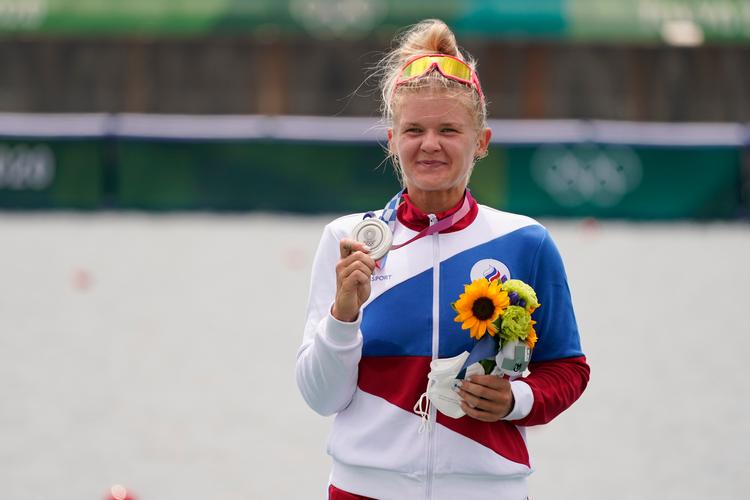 Russiske Hanna Prakatsen vandt sølv ved OL i Tokyo, men hun har skiftet passet ud og stiller op for Usbekistan, når der til september afvikles VM i roning.  Arkivfoto Darron Cummings