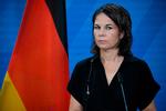 Annalena Baerbock, Tysklands udenrigsminister, ser et mønster i de mange dødsfald blandt dem, der udfordrer Putins magt. Foto: Tobias Schwarz/Ritzau Scanpix
