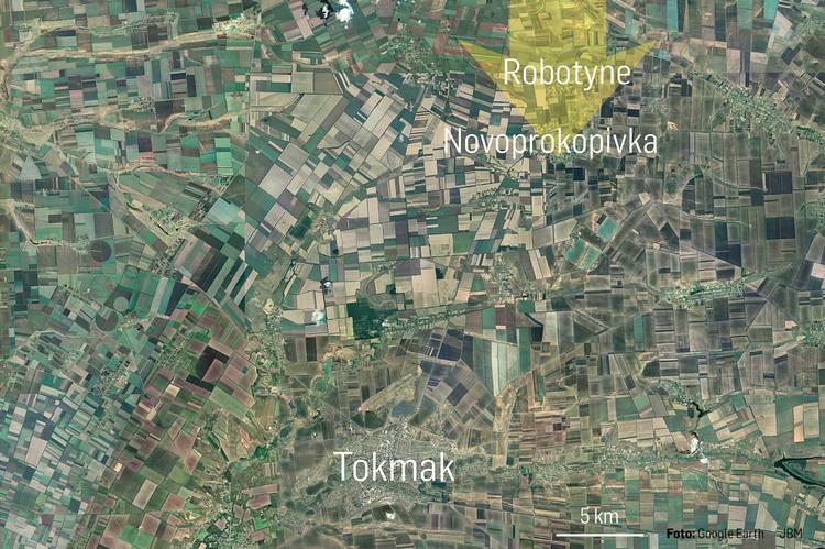 Målet er Tokmak. Forinden skal ukrainerne igennem flere russiske forsvarslinjer. Noget tyder på, at det det går fremad. 