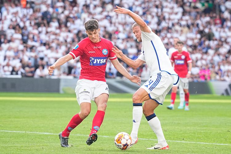 FC København skuffede og tabte hjemmekampen mod Silkeborg efter endda at have fået en tidlig føring. Eneste trøst var, at skadesplagede Andreas Cornelius fik comeback. Foto: Martin Sylvest/Ritzau Scanpix