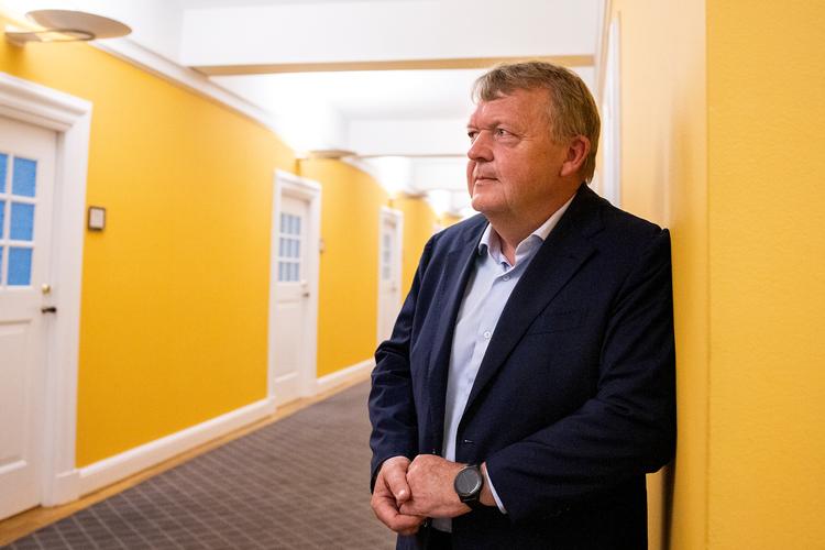 Interview med Moderaternes formand, Lars Løkke Rasmussen, om stort udspil til unge, der skal hjælpes til at få færdigheder i dansk og matematik. Foto: Finn Frandsen