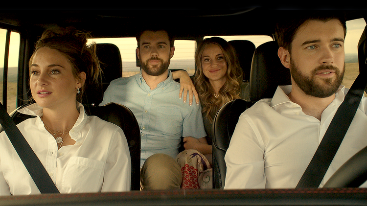 En hel del af tiden bliver brugt på at køre omkring i bil i New Mexico, hvor de også har en slags regional filmfond. Foto: Scanbox Entertainment A/S/Scanbox Entertainment A/S