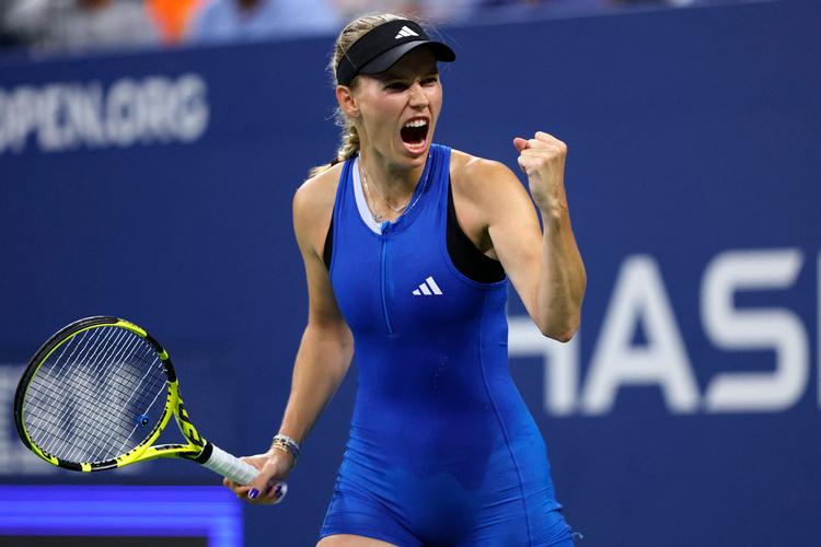 Caroline Wozniacki skal i 2. runde op mod en spiller af en helt anden kaliber end den første modstander.  Foto: Clive Brunskill/Ritzau Scanpix