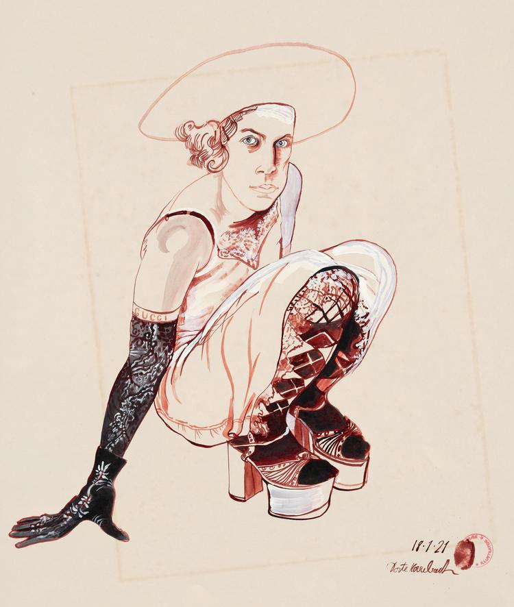 Tegning Dorte Karrebæk