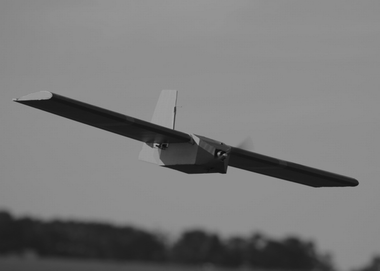 Den lille papdrone har en god slagkraft og er vanskelig at opdage for russernes luftforsvar. Foto: PR/Sypaq