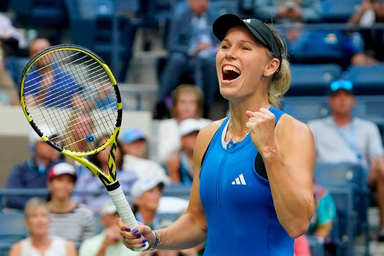 Med sejren over Jennifer Brady udsatte Caroline Wozniacki en længere tennispause. Efter US Open vil hun første spille igen til januar, har hun oplyst under turneringen i New York. Foto: Timothy A. Clary/Ritzau Scanpix