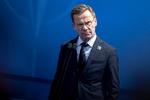 »Nu vil vi sørge for, at de med lav- og middelindkomst får lov til at beholde mere efter skat«, siger den svenske statsminister, Ulf Kristersson. Foto: Linda Johansen