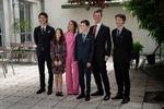     Grev Nikolai ses her yderst til venstre sammen med sin familie. Foto: Emil Agerskov